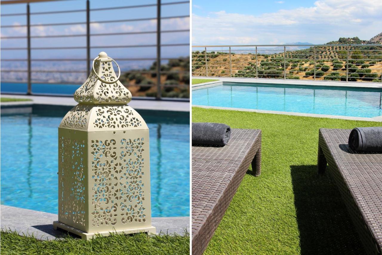 Design Villa Nicol - Heated Pool - Summer Kitchen Heraklion  Exterior photo