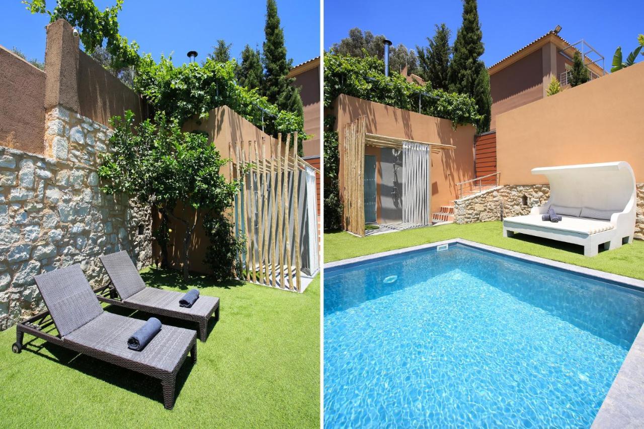 Design Villa Nicol - Heated Pool - Summer Kitchen Heraklion  Exterior photo